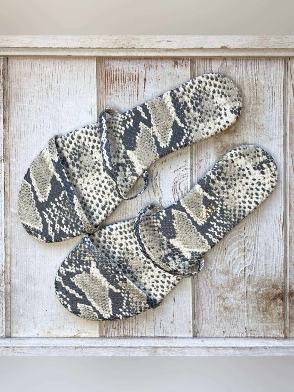 TKEES Gemma Vegan Sand Snake Sandals
